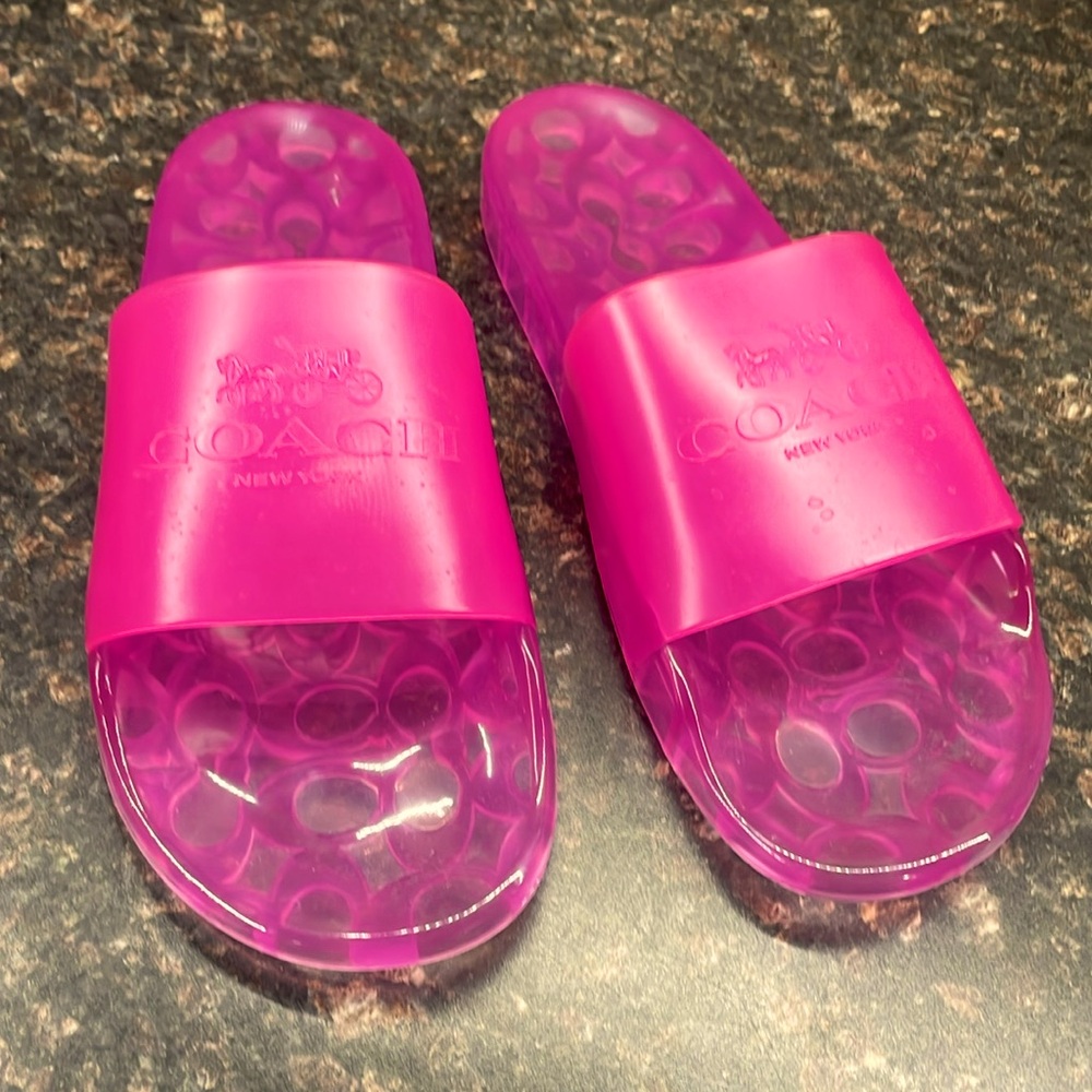 Coach *Authentic* Pink Sandals